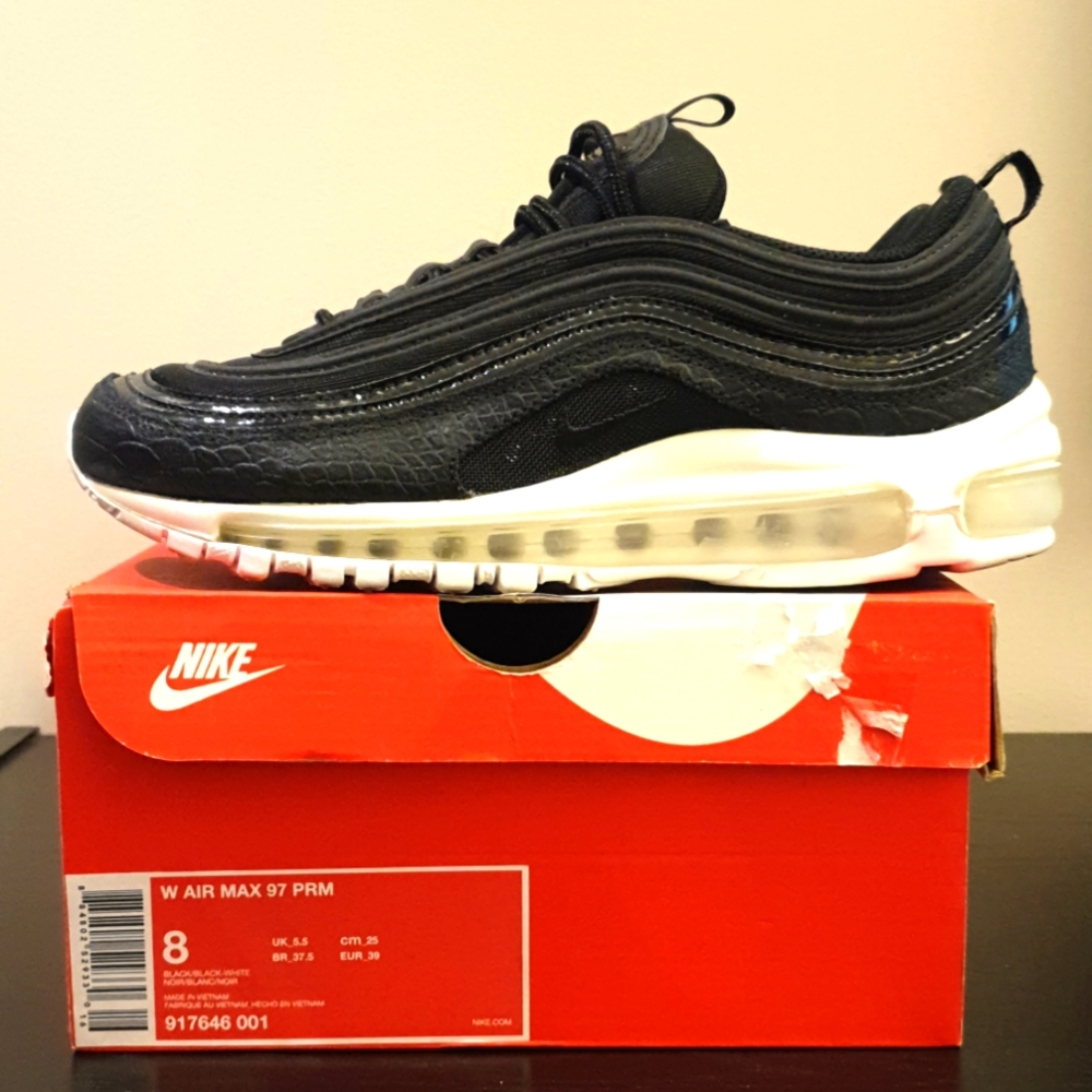 Nike Air Max 97 Running Shoes - Size 8